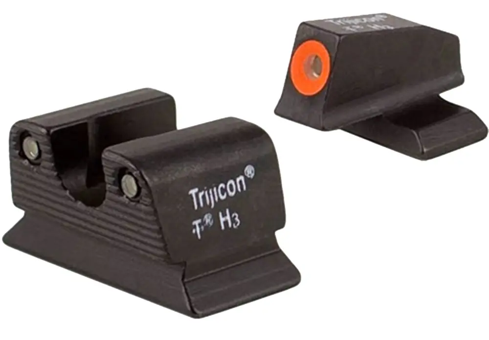 Trijicon HD Night Sight Set 3-Dot Tritium Green Orange Green Black Beretta Px4 Storm (Except Compact)