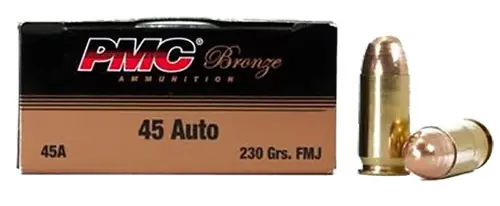 PMC Bronze Battle Pack 45 ACP 230 Gr. Full Metal Jacket (FMJ) 250/Box