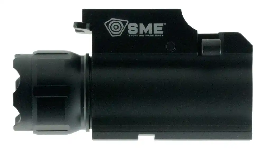 SME Pistol Light Rail Mount White Cree LED Light 165 yds Beam Rail Mount