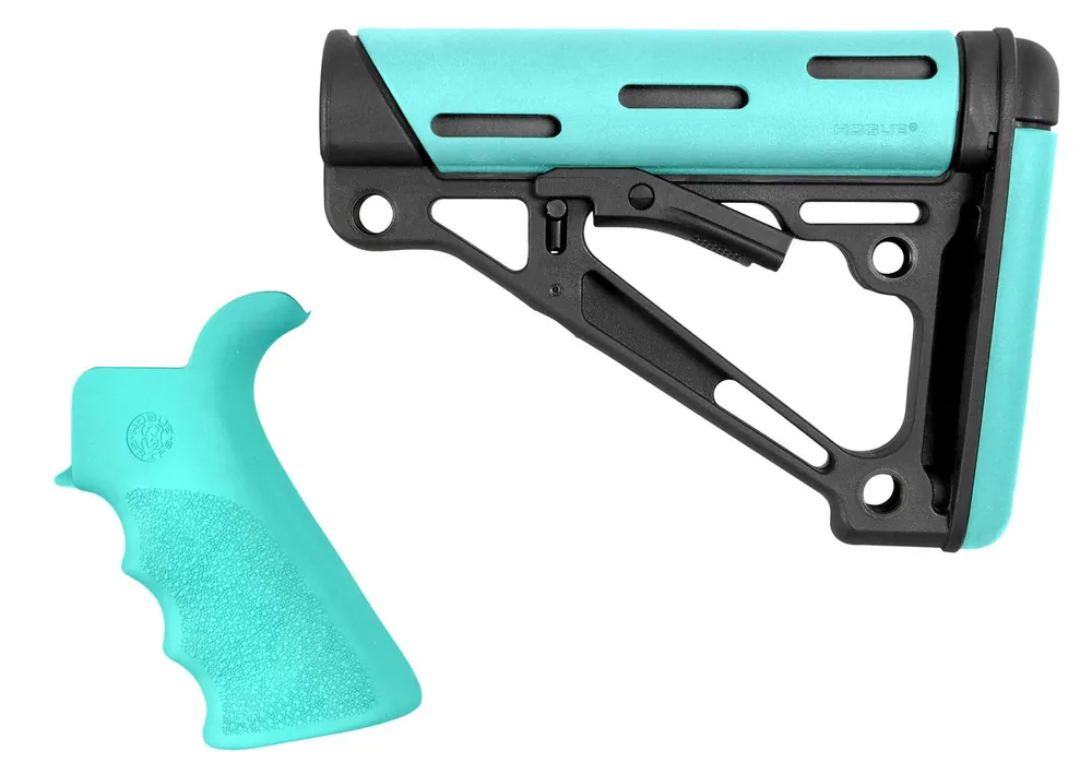Hogue OverMolded 2-Piece Kit Collapsible for AR15, M16 with Mil-Spec Tube (Tube Not Included)