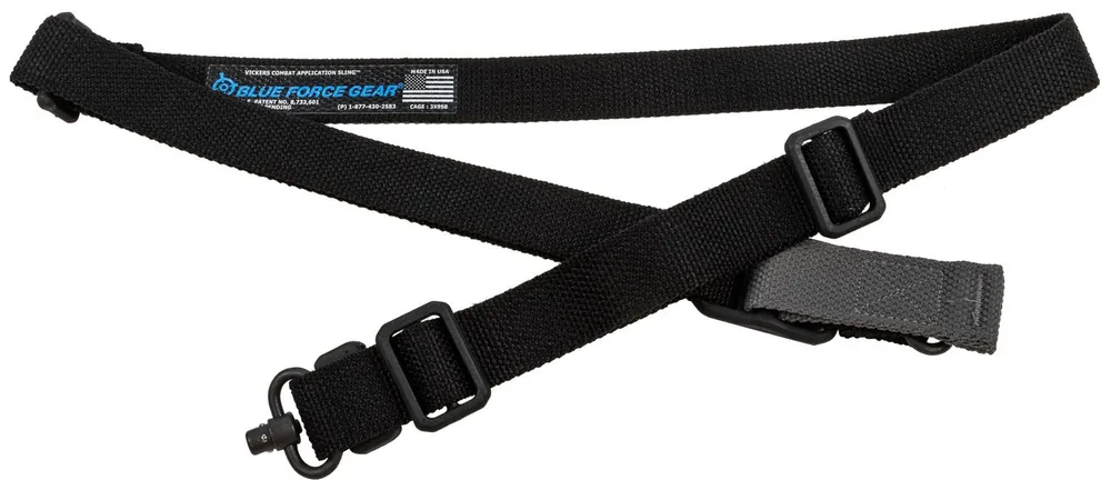 Blue Force Gear Vickers 221 Sling made of Black Cordura for AR Platform