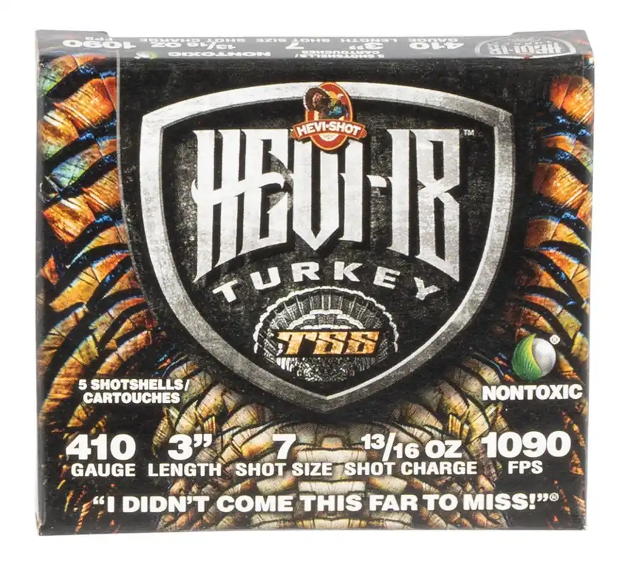 HEVI-Shot HEVI-18 TSS Turkey 410 GA 3" 13/16 oz. 7 Shot 5/Box