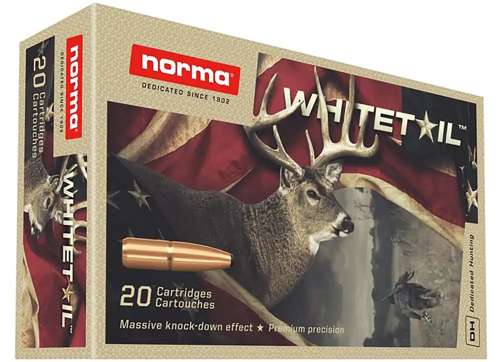 Norma Ammunition Dedicated Hunting Whitetail 6.5 Creedmoor 140 Gr. Pointed Soft Point 20/Box