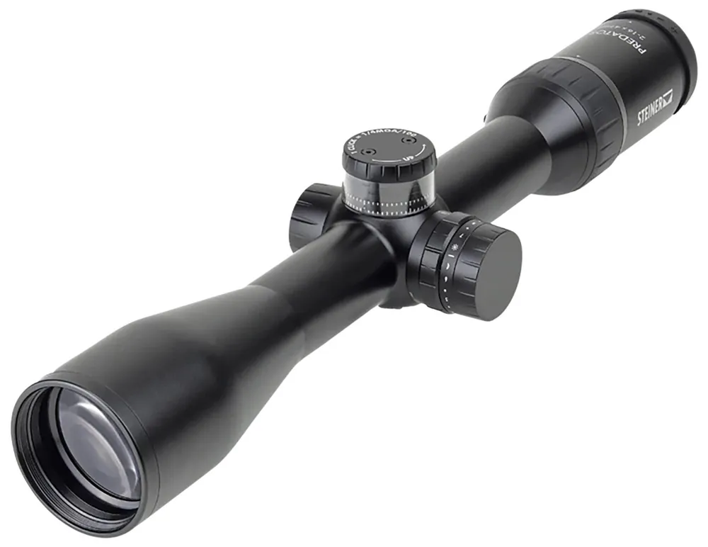 Steiner Predator Black 2-16x42mm 30mm Tube Illuminated E3 Ballistic Reticle Second Focal Plane