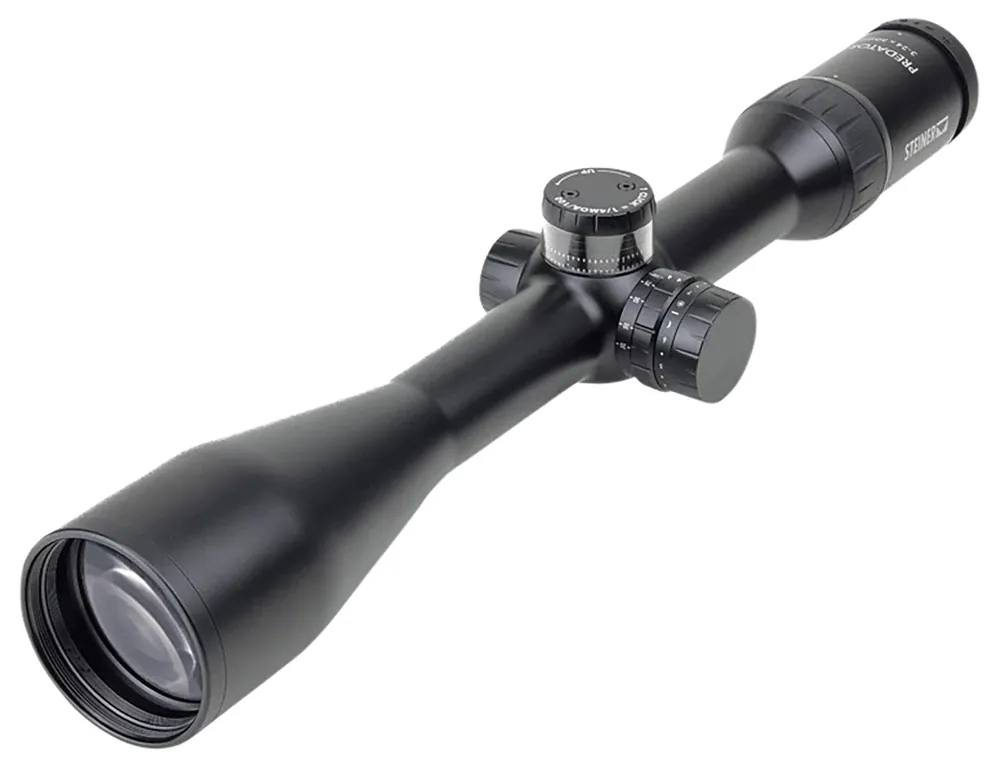 Steiner Predator Black 3-24x50mm 40mm Tube Illuminated E3 Ballistic Reticle Second Focal Plane