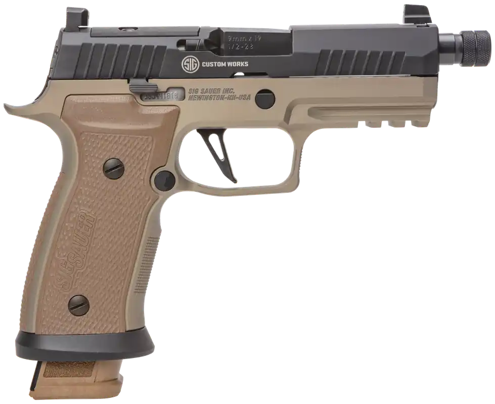 Sig Sauer P320 AXG Combat 9mm Luger 4.60" FDE/Black Pistol