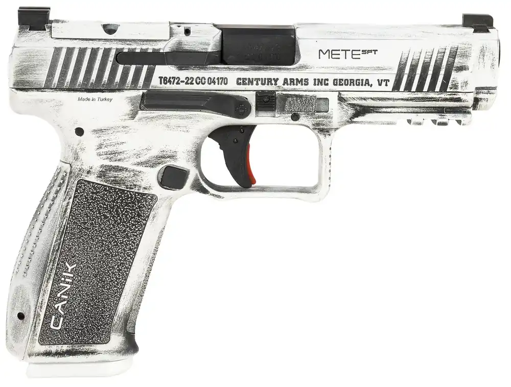 Canik Mete SFT 9mm Luger 18+1(2) 4.46" Barrel, Serrated Optic Cut Slide