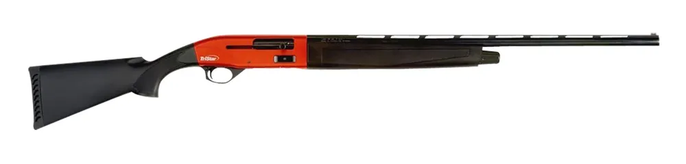 TriStar Viper G2 Pro Sporting 12 Gauge 30" 5+1 3", Red Anodized Rec, Black SoftTouch Stock, Fiber Optic Sight