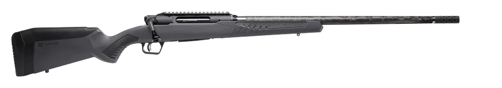 Savage Impulse Mountain Hunter 308 Win 4+1 22" CF Wrapped Stainless Barrel Alum Rec Gray Syn Stock Adj Trigger Rail 57894