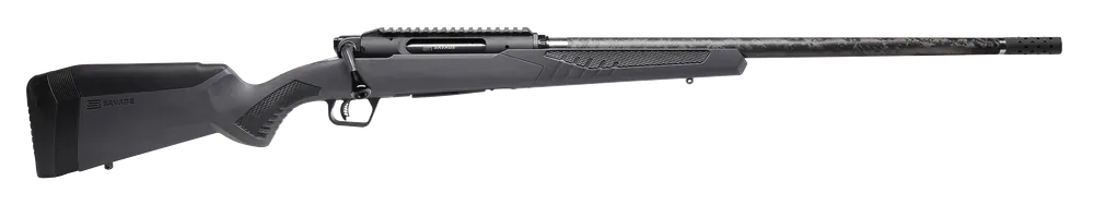 Savage Impulse Mountain Hunter 30-06 Springfield 4+1 22" CF Wrapped Barrel Alum Rec Gray Syn Stock Threaded Rail 57899