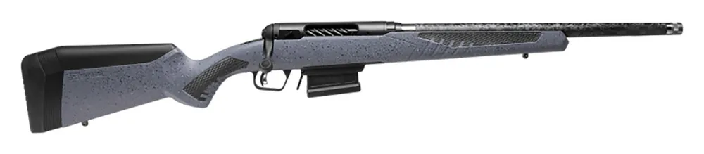 Savage Arms 110 Carbon Predator 6mm ARC 18" Proof Research Carbon Fiber Barrel, Granite Stock with Black Rubber Cheek Piece & Grips 57931