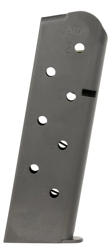 CMC Products Match Grade 8rd 45 ACP USGI For 1911 Government Black Stainless Steel