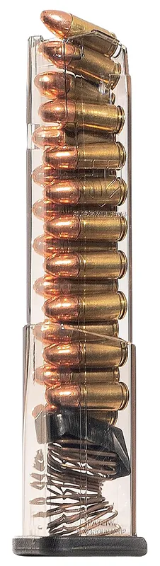 ETS Group Pistol Mags 19rd Extended 9mm Luger Compatible w/Glock 43X/48