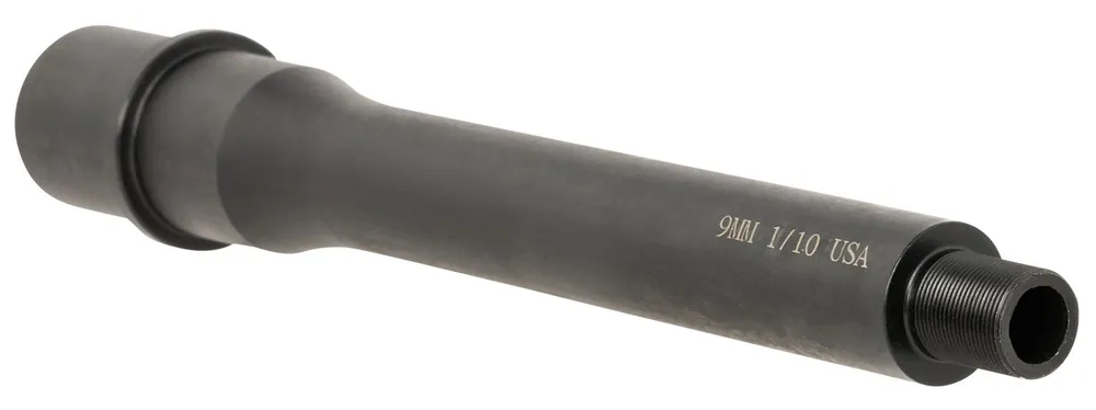 TacFire AR Barrel 9mm NATO 7.50" Black Nitride Finish for AR-15