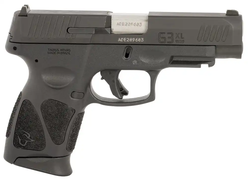 Taurus G3XL Compact 9mm Luger Pistol 4" Black 1G3XLSR904110