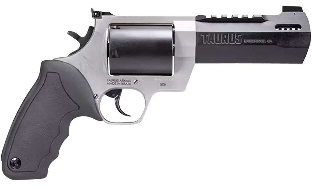 Taurus Raging Hunter 500 S&W Mag 5rd Shot 5.12" Matte Black Matte Black Cylinder Matte Stainless Black Rubber Grip