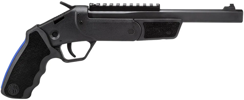 Rossi Brawler .45LC/.410GA 1Rd 9" Rifled Break Open Barrel Picatinny Rail Textured Rubber Grips Black SSPB9BK
