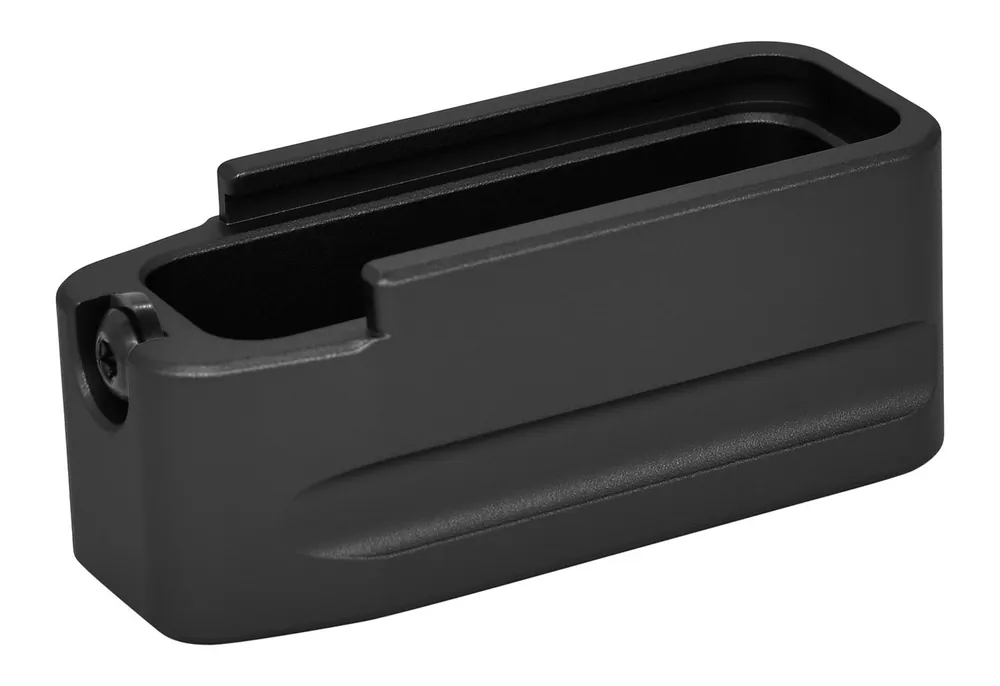Warne Magazine Extension PMAG 556 5rd Compatible w/ PMAG 30 Round Magazines Black Hardcoat
