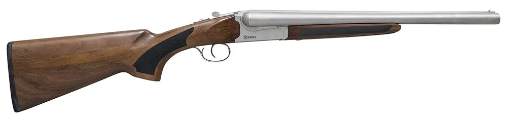 Citadel Coach 12 GA Shotgun 18.50" Nickel/Walnut CITSBS1218NKL