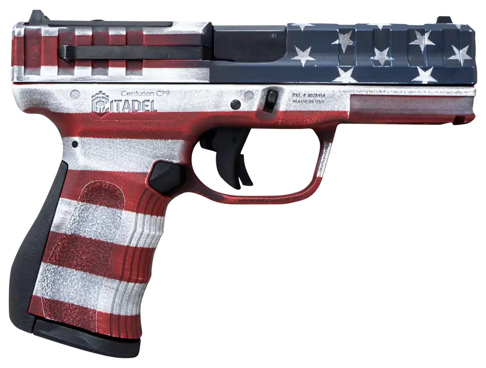 Citadel Centurion CP9 9mm Luger 4" American Flag Pistol
