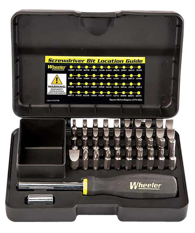 Wheeler 43 Piece Gunsmithing Screwdriver Set