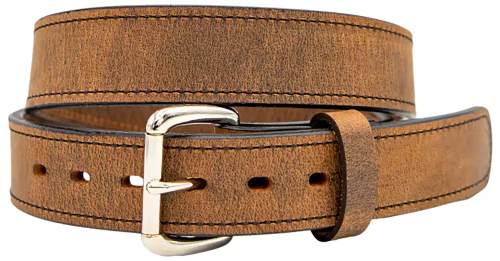 Versacarry Classic Carry Brown Leather Belt 42" Buckle Closure