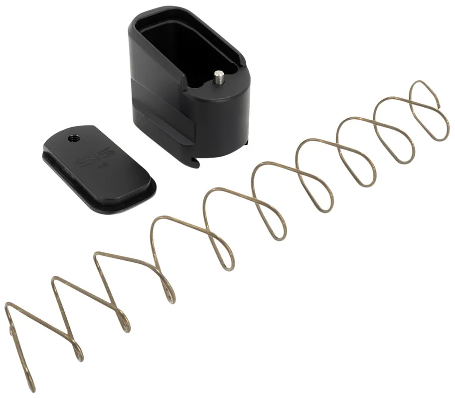 Shield Arms Magazine Extension 5rd Compatible w/ Shield Arms S15 Magazine, Black Anodized Aluminum