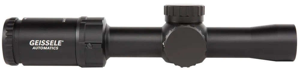 Geissele Automatics Super Precision Black Anodized 1-6x26mm 30mm Tube Illuminated DMRR-1 Reticle
