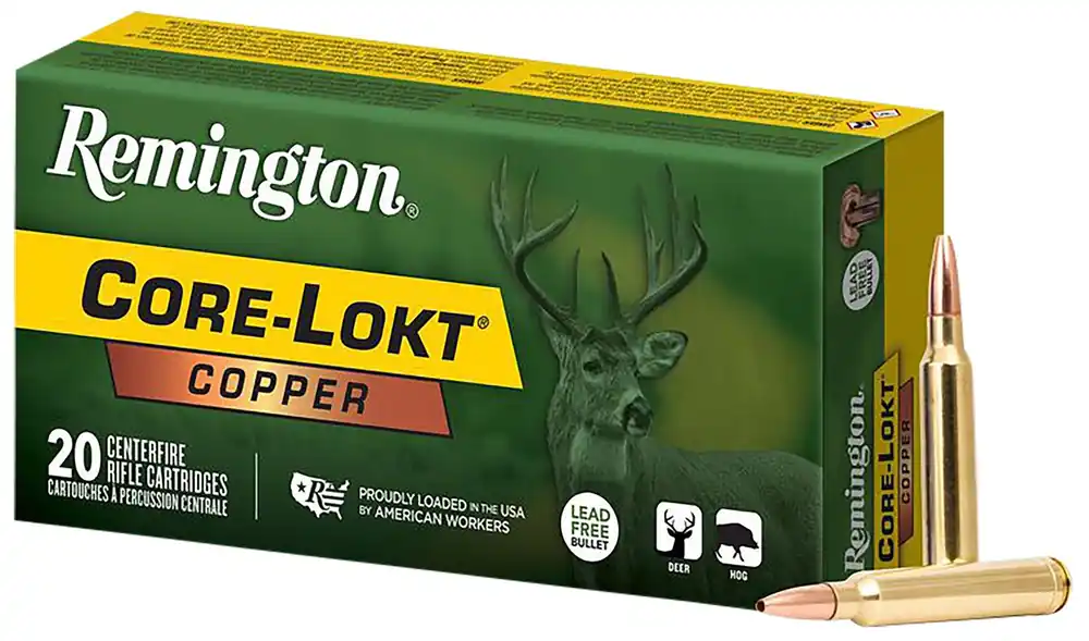 Remington Core-Lokt Copper 300 Win Mag 180 Gr. Copper HP 20/Box