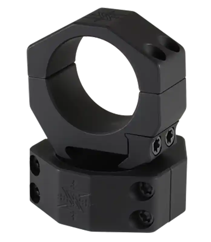 Seekins Precision Scope Rings Matte Black 34mm Extra High