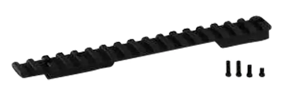 Seekins Precision MOA Scope Base Black Remington 700 Short Action 0 MOA