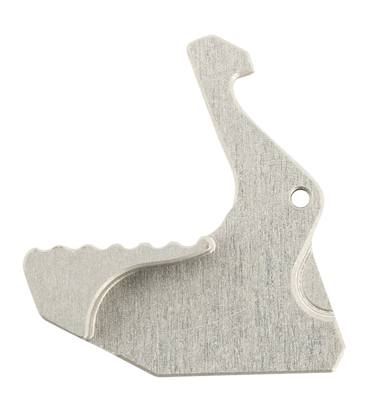 Rise Armament Extended Charging Handle Latch Silver Mil-Spec AR Charging Handles