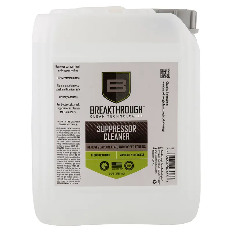 Breakthrough Clean Suppressor Cleaner 1 Gallon