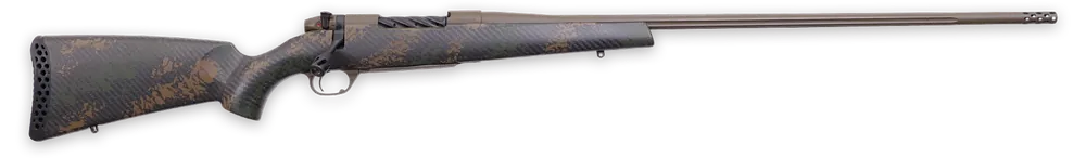 Weatherby Mark V Backcountry 2.0 Full Size 338 WBY RPM Rifle 18" Brown Sponge Pattern Black MBC20N338WR0B
