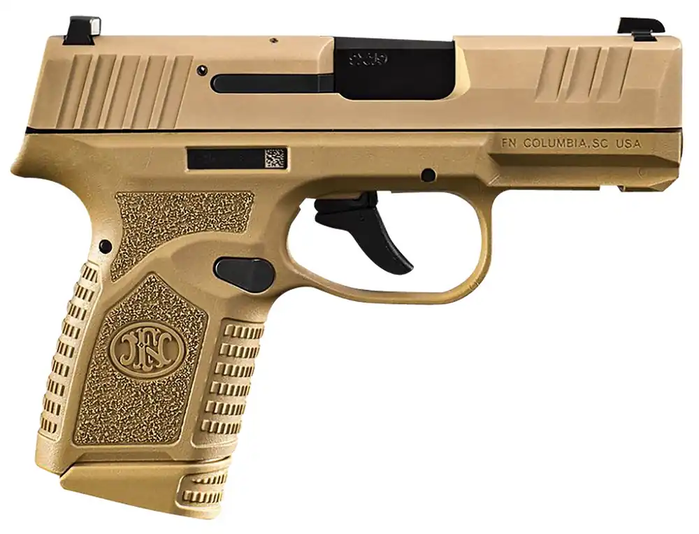 FN Reflex 9mm Luger Pistol 3.30" Black FDE 66101413