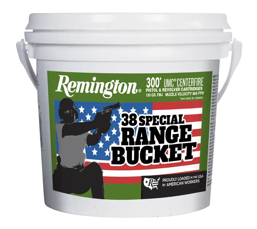 Remington Ammunition UMC Range Bucket 38 Special 130 gr Full Metal Jacket (FMJ) 300/Bucket
