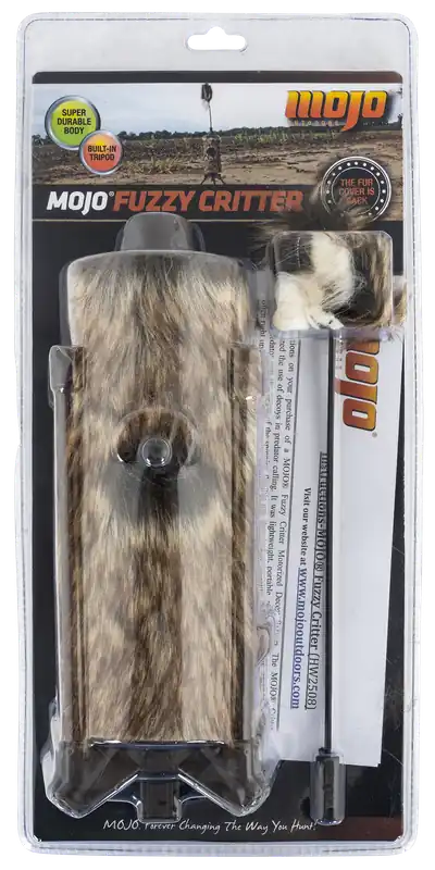 Mojo Outdoors Fuzzy Critter Predator Species Features Built-In Tripod