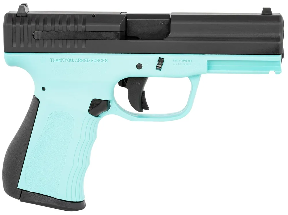 FMK 9C1 G2 9mm Luger Pistol 4" Blue Jay/Black G9C1G2TBSS
