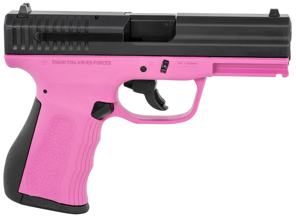 FMK 9C1 G2 9mm Luger Pistol 4" Pink/Black G9C1G2PKSSCM