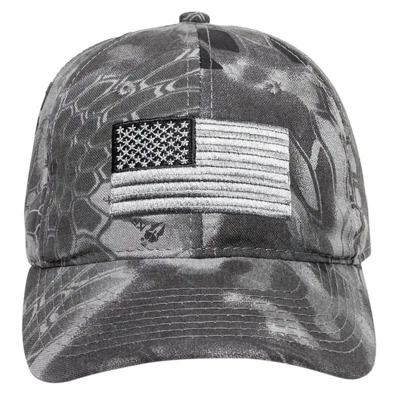Outdoor Cap USA Flag Kryptek Raid Hook & Loop Cap
