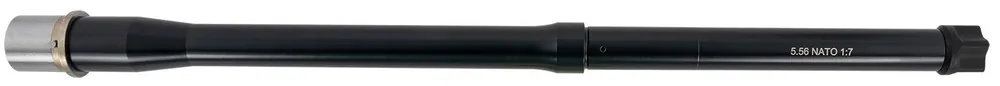 Timber Creek Outdoors Med 16 Replacement Barrel 5.56x45mm NATO 16" Mid-length Gas System with M4 Feed Ramps Black Nitride
