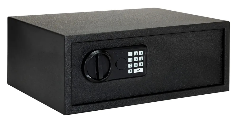 SnapSafe Keypad Safe XL Keypad/Key Entry Black Steel 20.50 x 14.80" x 8""