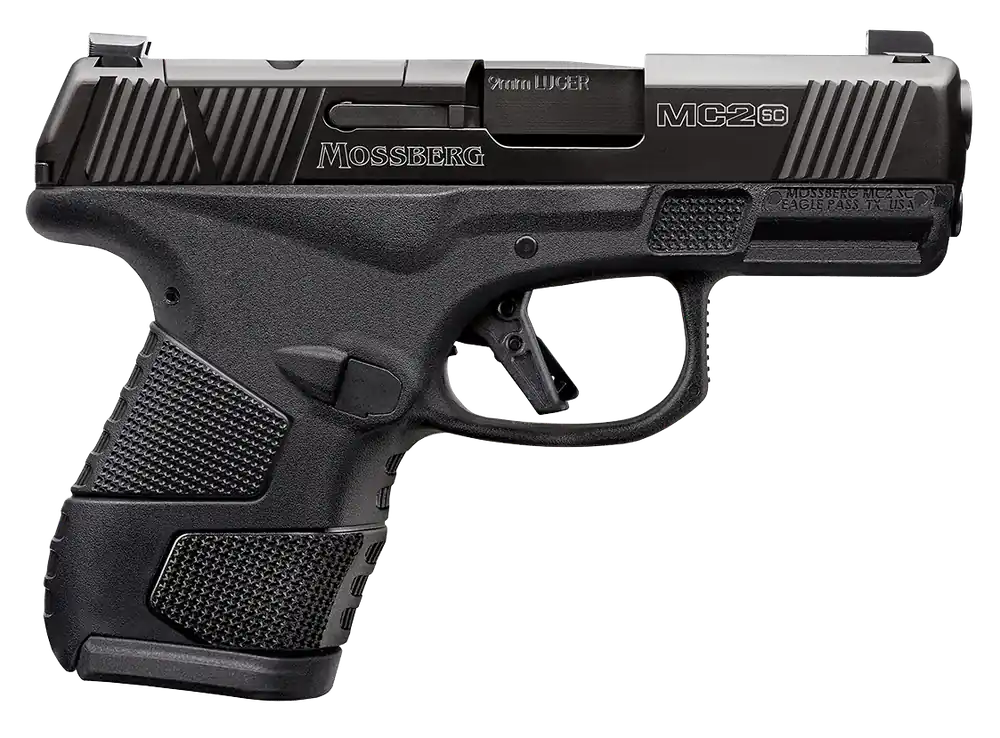Mossberg MC2sc Sub-Compact 9mm Luger 3.40" Pistol Black