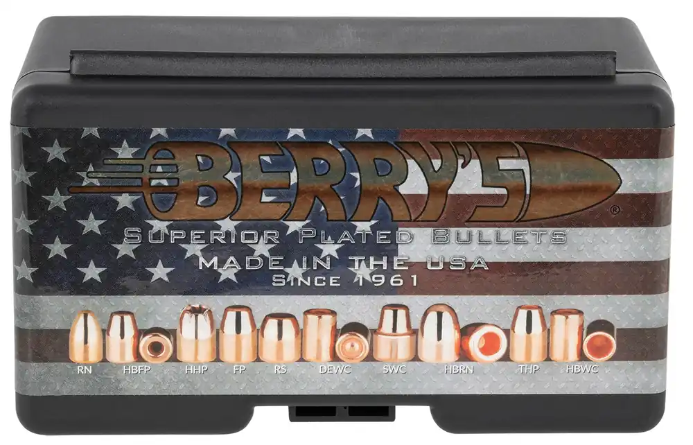 Berry‘s Superior Pistol 44 Caliber .429 220 gr Flat Point 250 Per Box