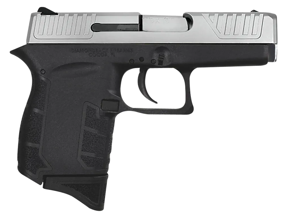 Diamondback DB9 Gen4 9mm Luger 3.10" Black/Stainless Steel Pistol