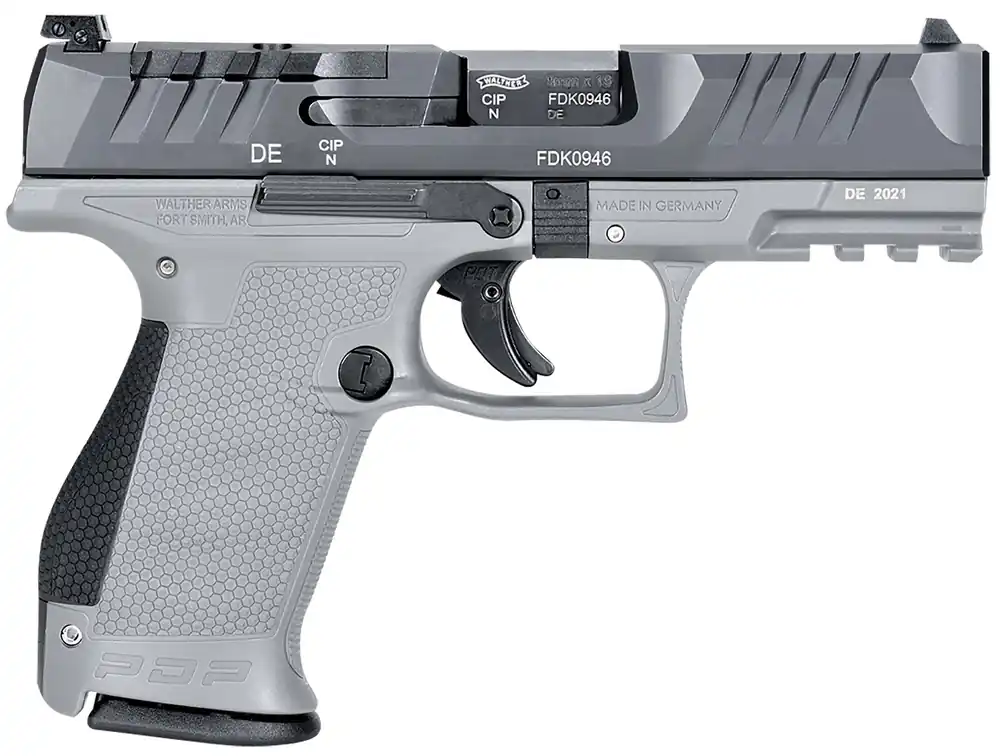 Walther Arms PDP Compact 9mm Luger Pistol 4" Gray 2858436