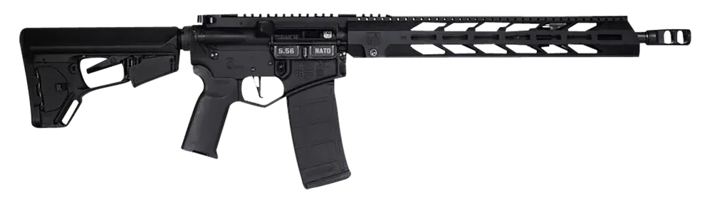 Diamondback DB15 5.56 NATO 16" 30+1 Chromoly Barrel Alum Rec Single Stage Trigger Syn Adj Stock Brake Rail Black DB1758K001
