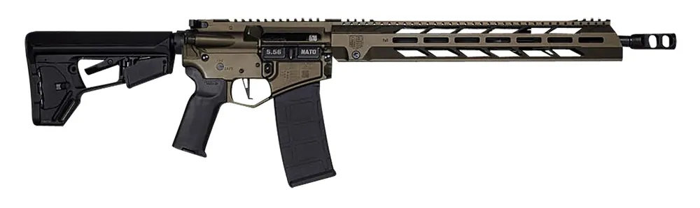 Diamondback DB15 5.56x45mm NATO 16" 30+1 Midnight Bronze Adjustable Magpul ACS-L Stock Black Magpul