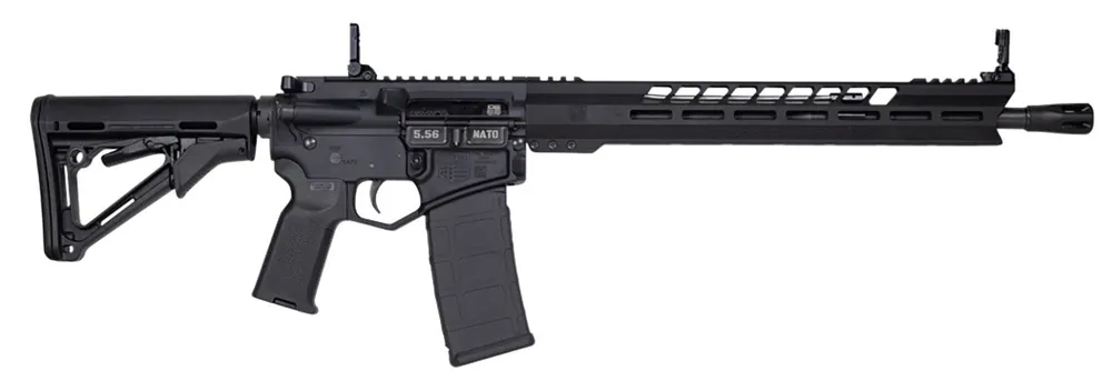 Diamondback DB15 5.56x45mm NATO Rifle 30+1 16" Barrel Black Gold Lower 810035754065