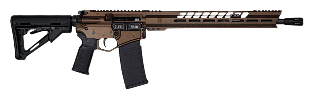 Diamondback DB15 5.56x45mm NATO Tactical Rifle 16" Midnight Bronze/Black DB1731K071